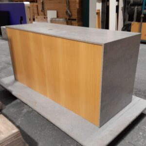 Spring Maple & Concrete Coffee Counter
